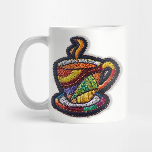 Embroidered Coffee by Wayward Purpose